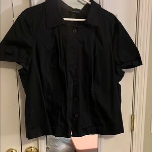 Black Button-Up Shirt